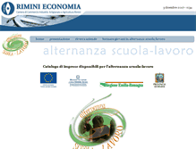 Tablet Screenshot of alternanza.riminieconomia.it